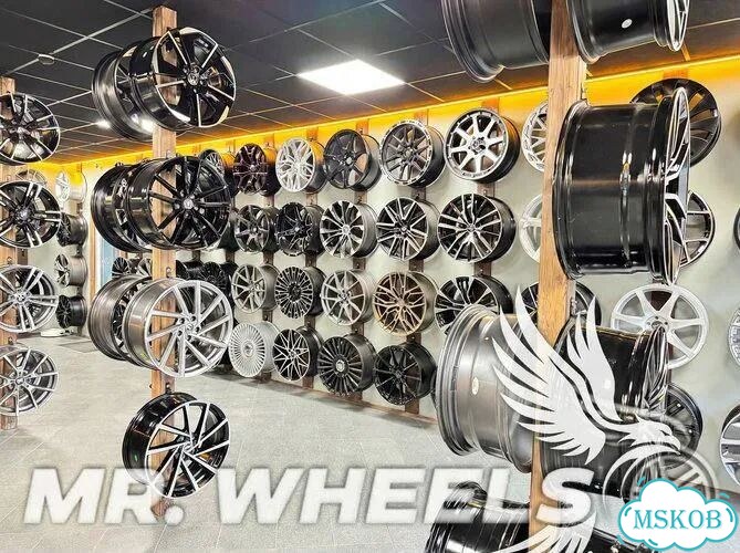 9x22 5x108 ET38.5 D63.4 766 Gloss Black фото 8