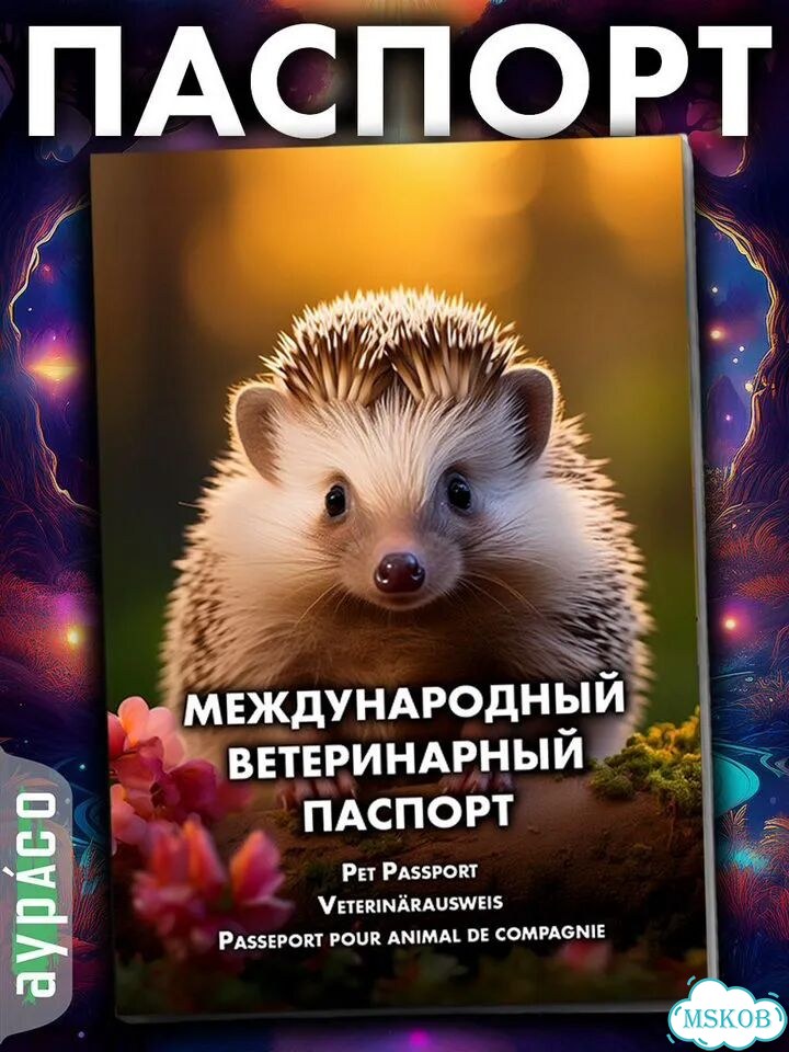 Ветеринарный паспорт для кошек и собак международн фото 1