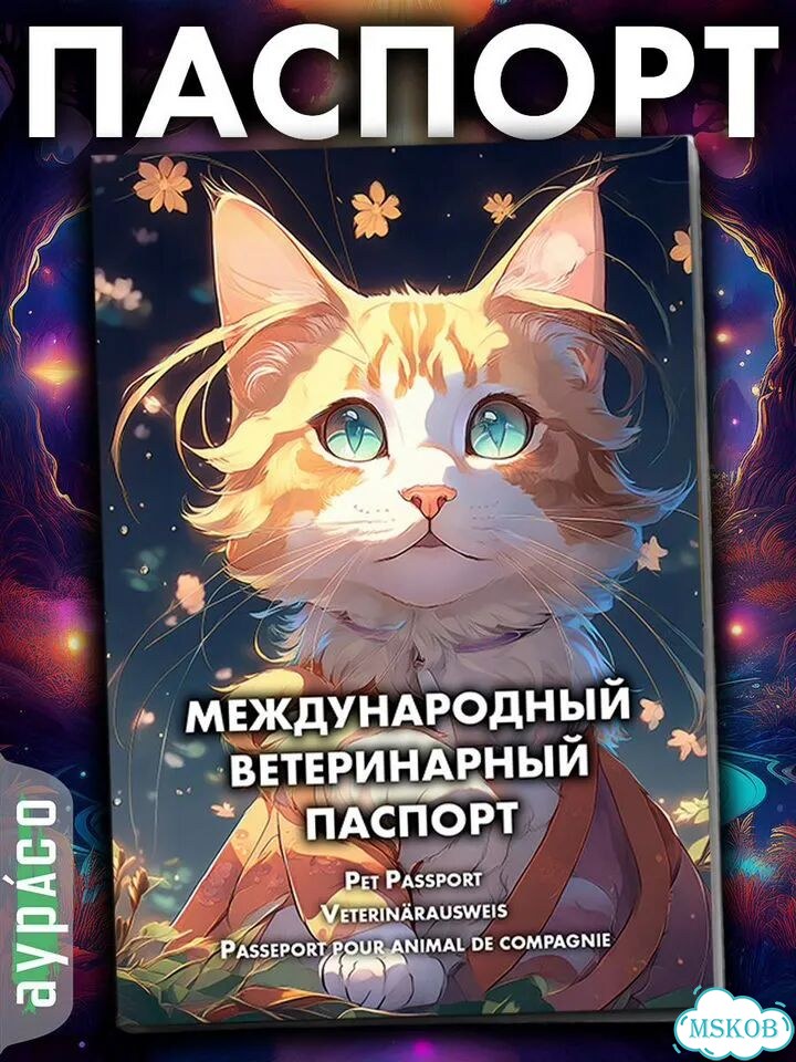 Ветеринарный паспорт для кошек и собак международн фото 1