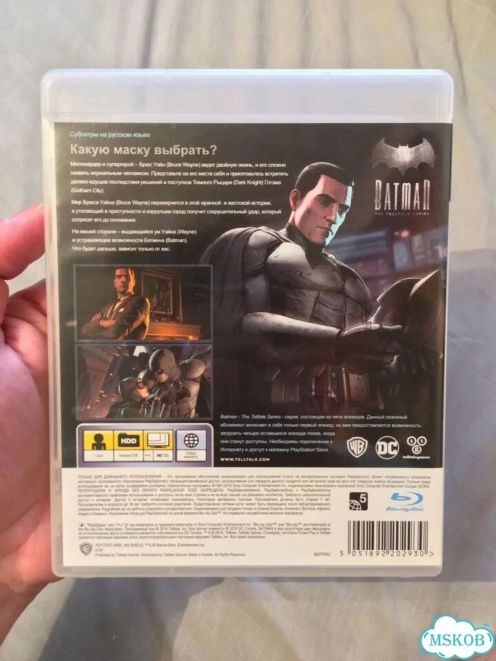 Лицензия Игра на PS3 Batman The Telltale Series фото 2