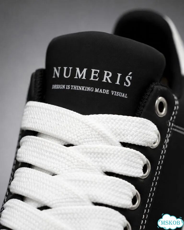 Кеды numeris atelier acrylic black фото 10