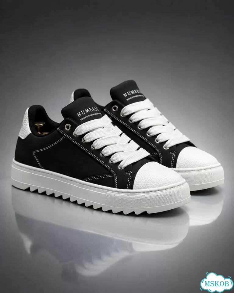 Кеды numeris atelier acrylic black фото 2