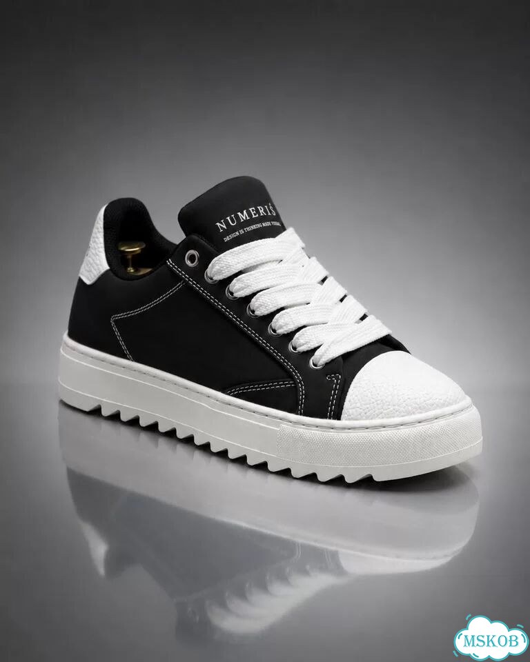 Кеды numeris atelier acrylic black фото 8