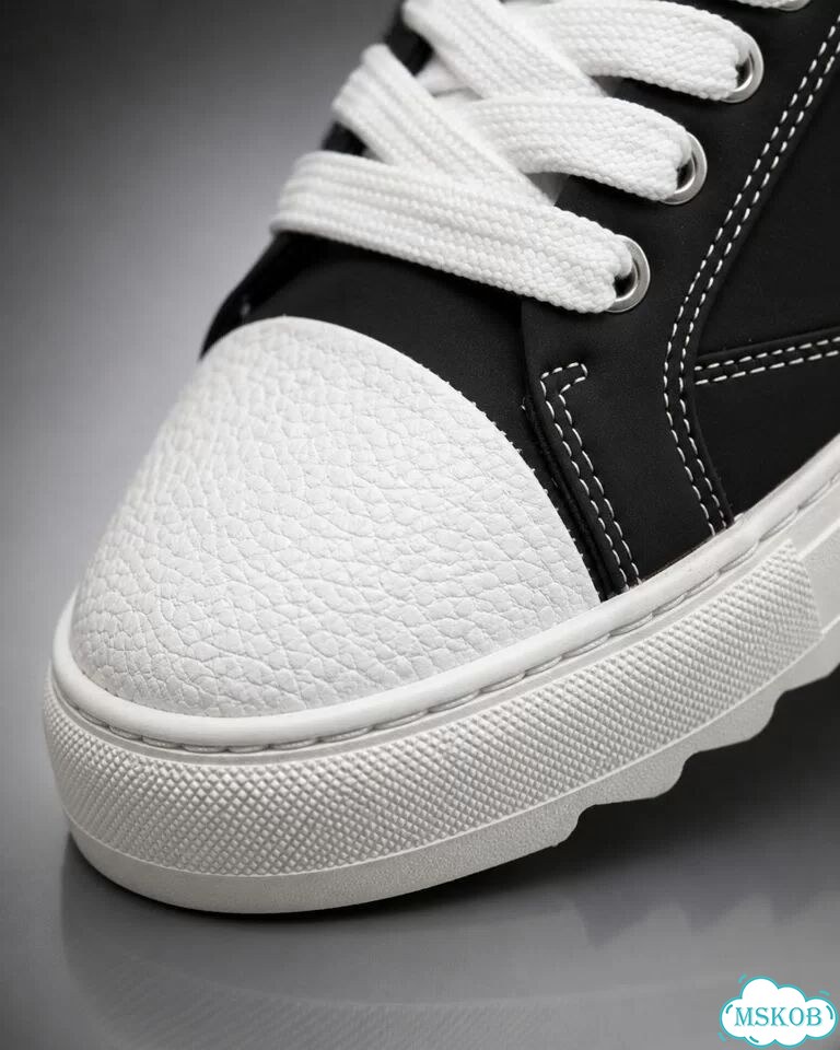 Кеды numeris atelier acrylic black фото 9