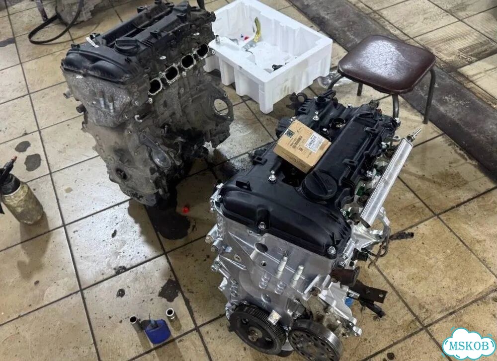 Двс G4NA 2.0 л Kia Soul Hyundai ix35 фото 10