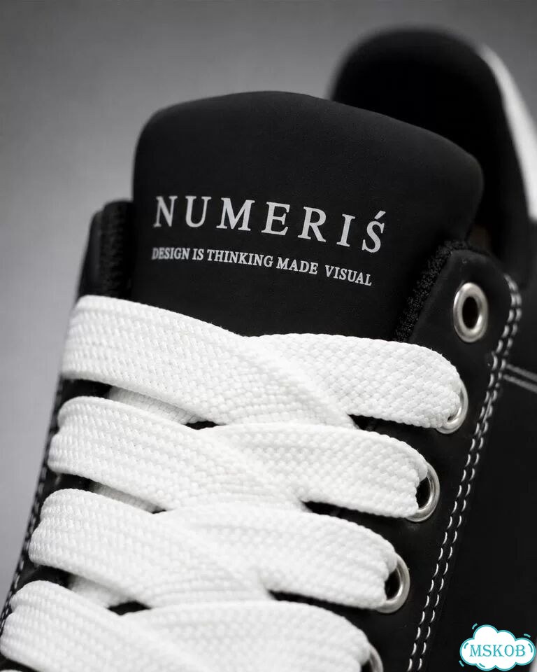 Кеды numeris atelier acrylic black фото 10