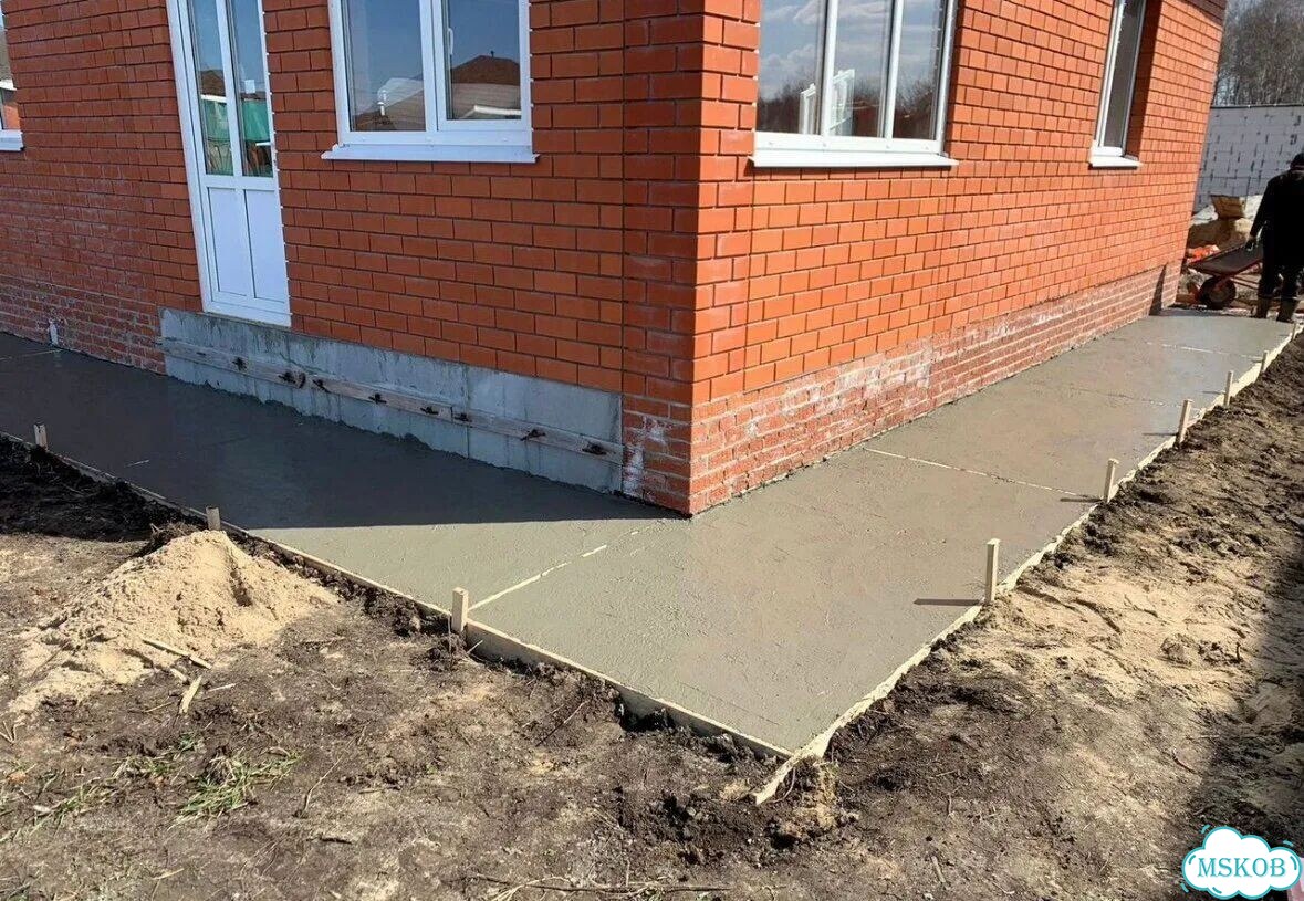 Отмостка Площадка Полы Фундамент Заезды под ключ фото 1