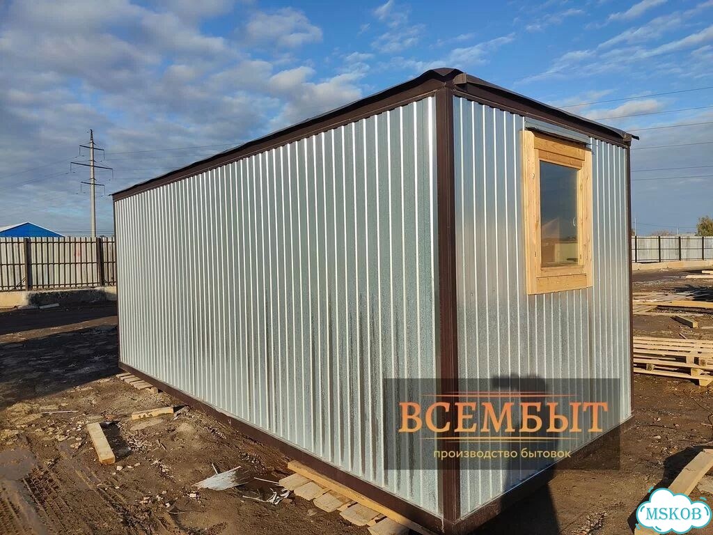 Доставка бытовки на участок уже готова фото 1