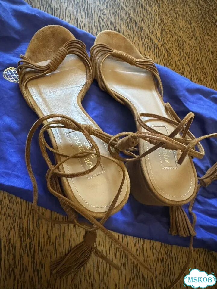 Aquazzura босоножки 38,5 оригинал фото 3