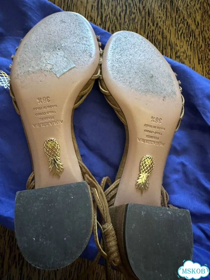 Aquazzura босоножки 38,5 оригинал фото 4