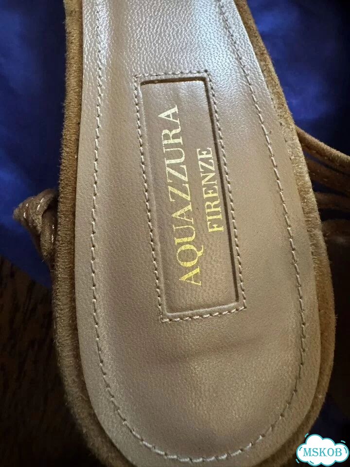 Aquazzura босоножки 38,5 оригинал фото 6