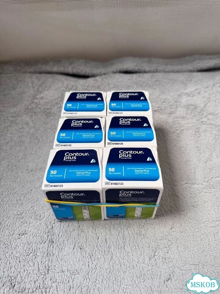 Тест полоски контур плюс contour plus 50 фото 1