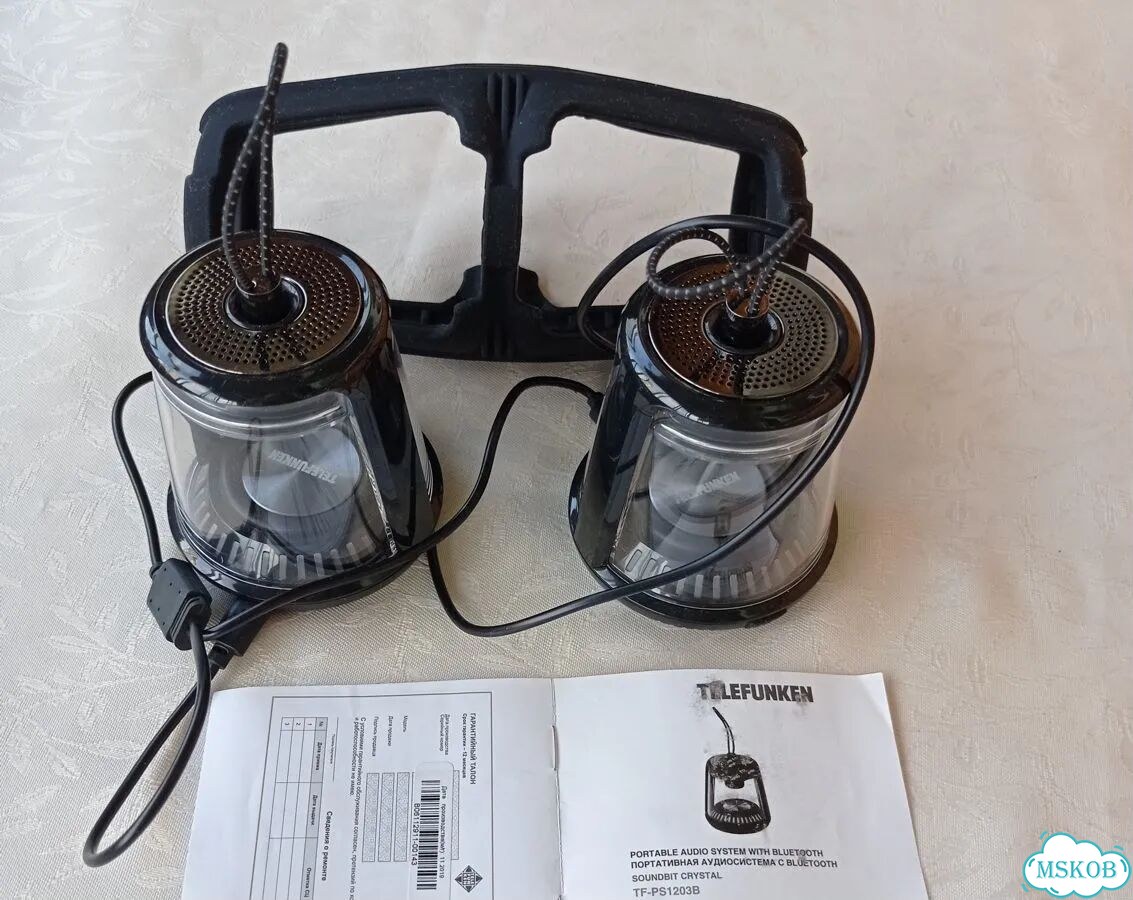 Беспроводные колоночки Telefunken TF-PS 1203B фото 2
