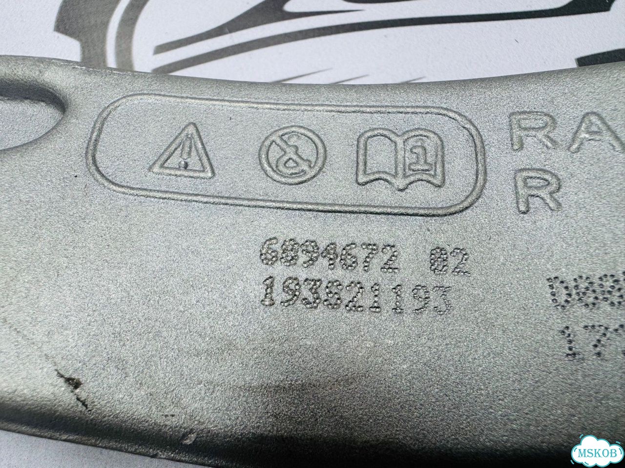 Пoпepeчныe задние рычаги для BMW G20 31106894672 фото 5