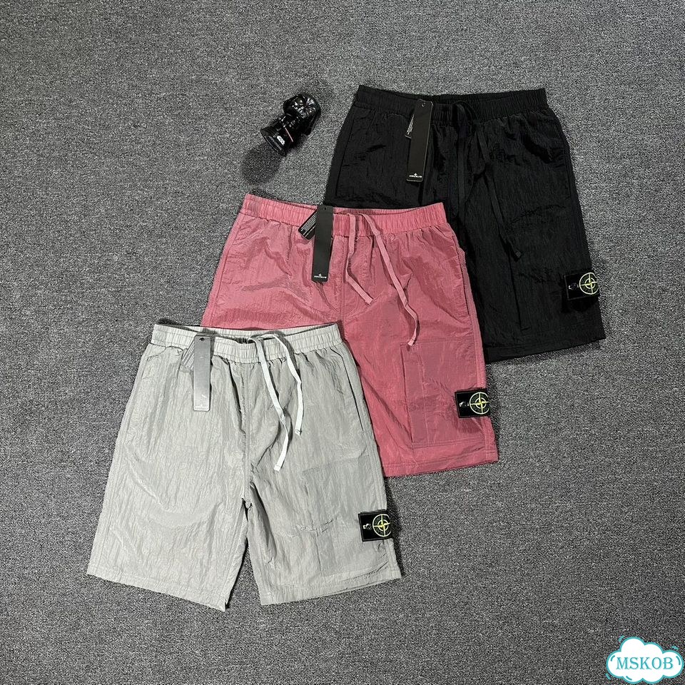 Шорты летние Stone Island nylon три цвета фото 1