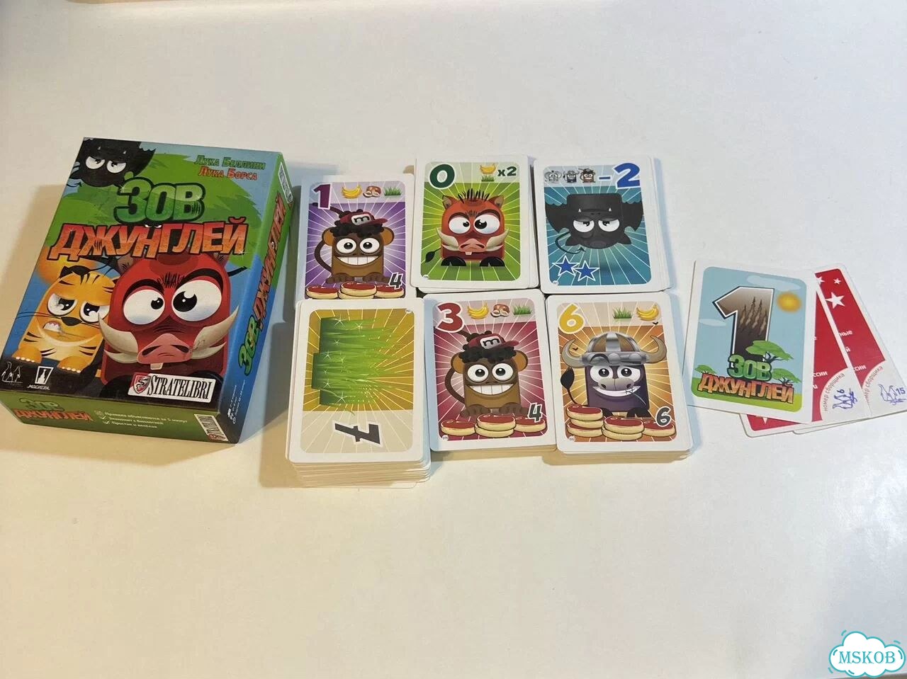 Настольная игра зов джунглей фото 1