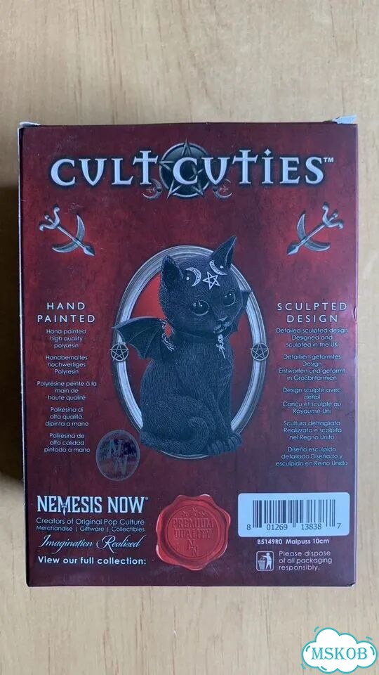 Статуэтка Malpuss Nemesis Now серия Cult Cuties фото 5