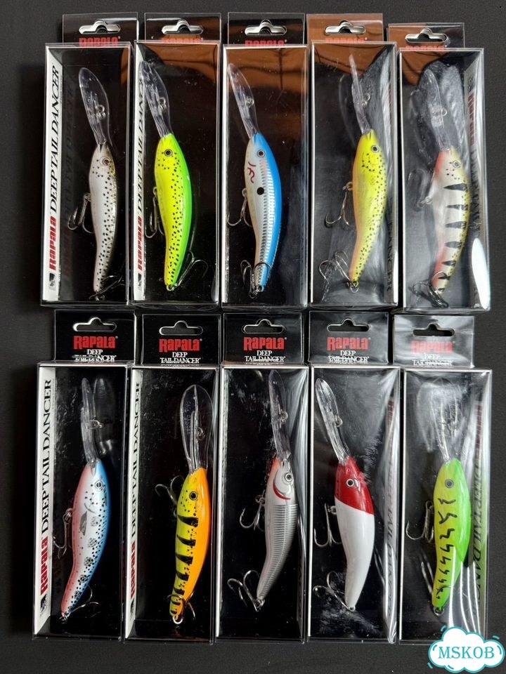 Воблеры Rapala Tail Dancer 70 mm для троллинга фото 1