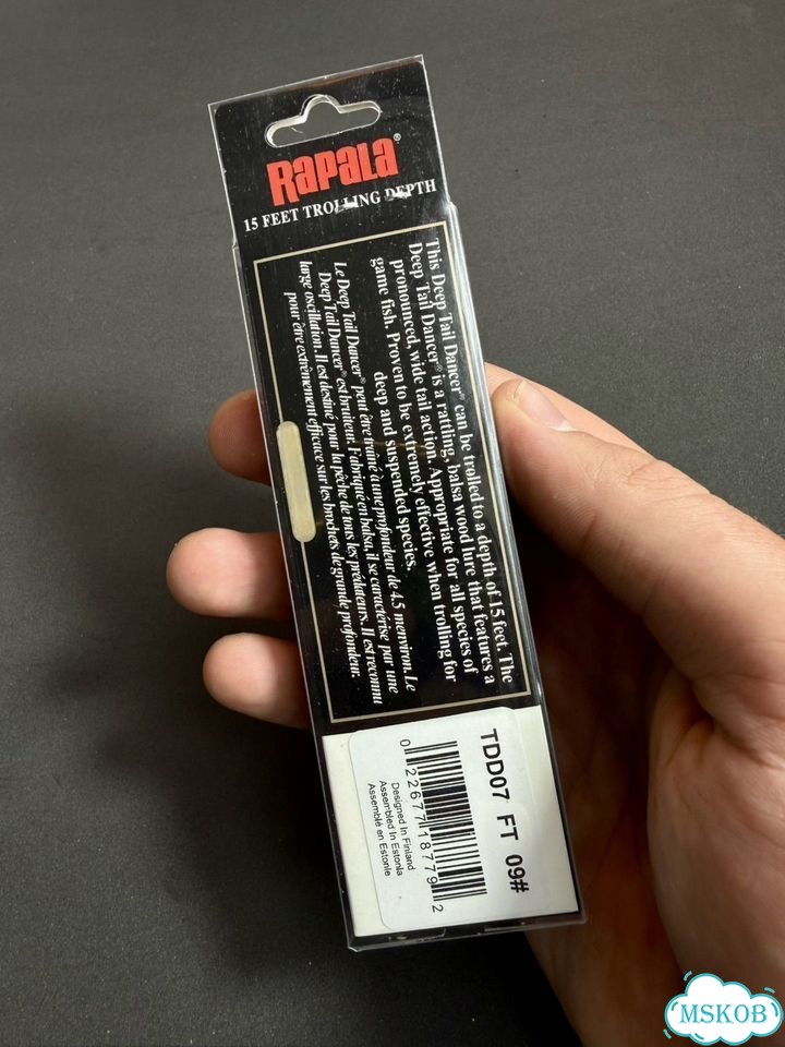 Воблеры Rapala Tail Dancer 70 mm для троллинга фото 10