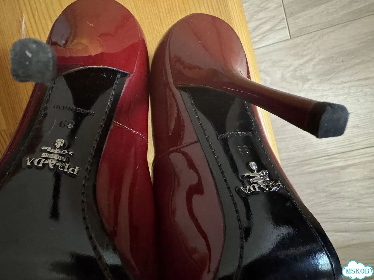 Prada туфли лодочки оригинал фото 3