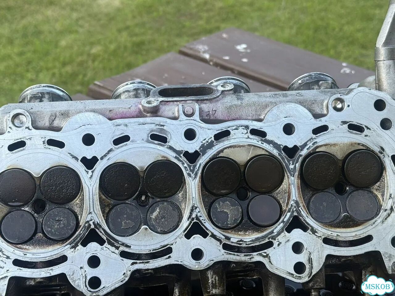 Головка гбц honda cbr 600 f4i 2001-2006 фото 5