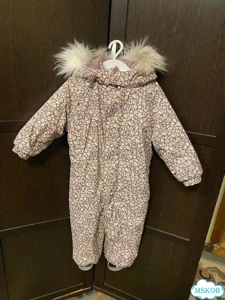 Зимний комбинезон для девочки 86 92 crockid фото 1