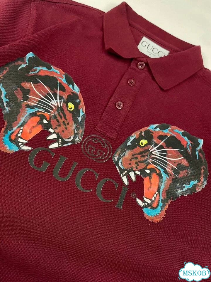 Polo gucci tiger фото 2
