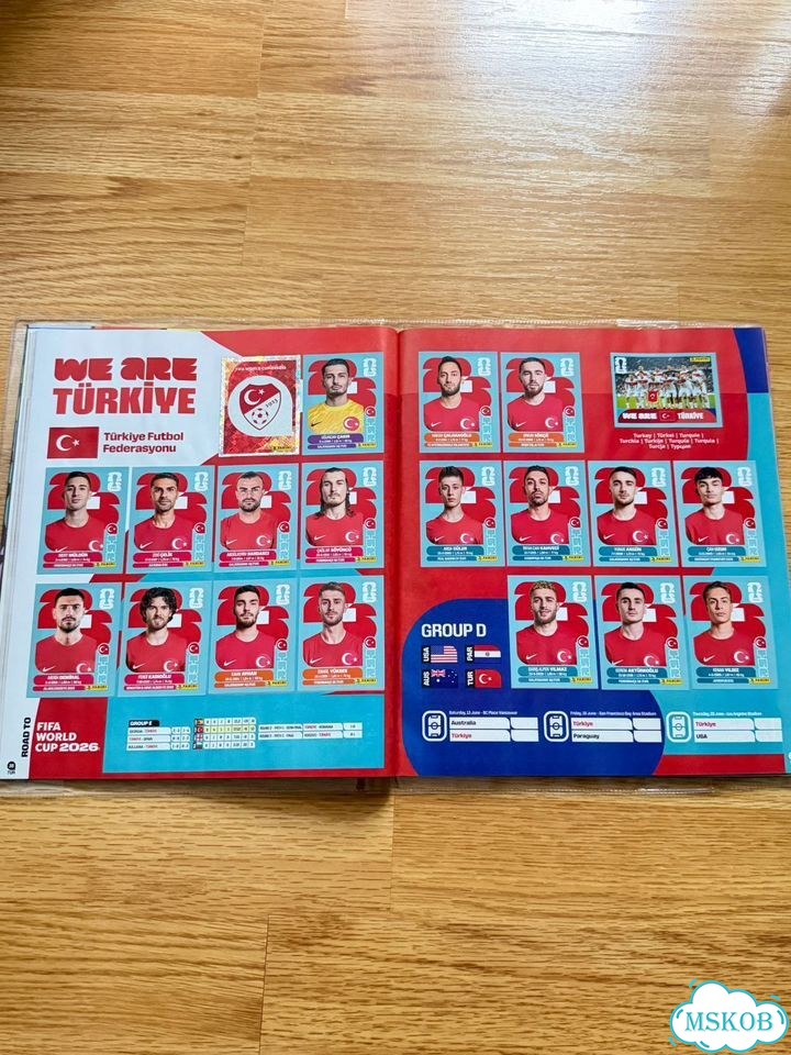 Полностью собранный Panini Чемпионат мира 2026 фото 4