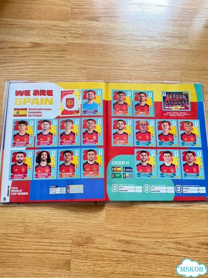 Полностью собранный Panini Чемпионат мира 2026 фото 7