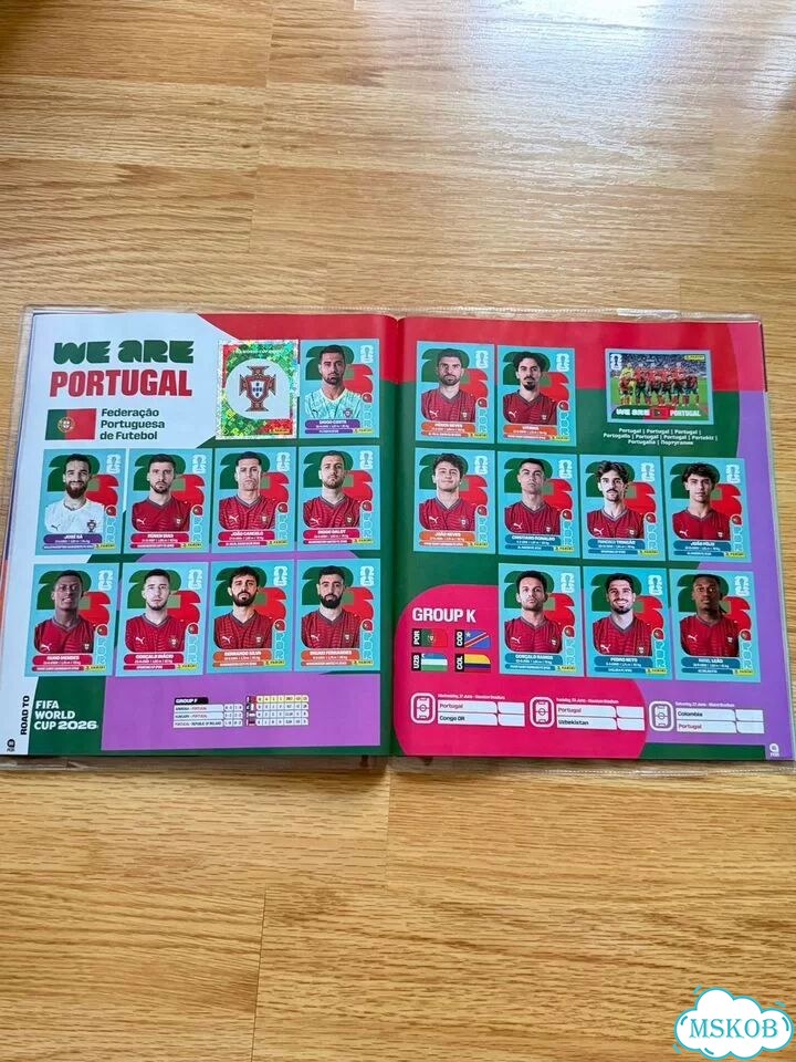 Полностью собранный Panini Чемпионат мира 2026 фото 8
