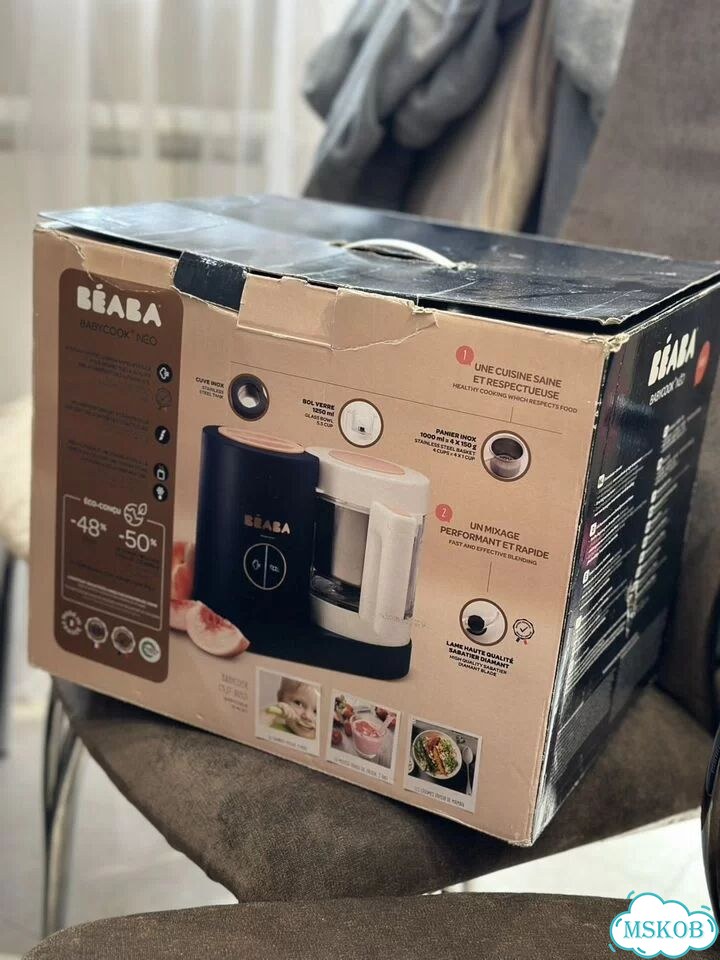 Пароварка блендер beaba babycook neo фото 4