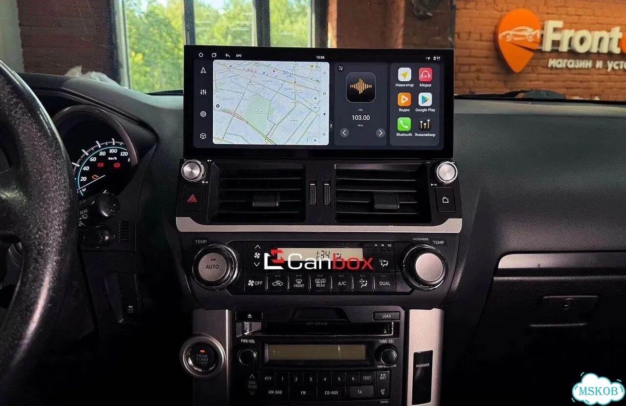 Магнитола Toyota Land cruiser prado 2009-2013 фото 2
