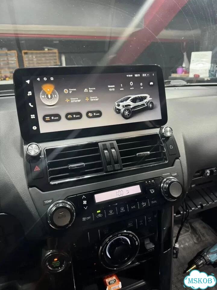 Магнитола Toyota Land cruiser prado 2009-2013 фото 3