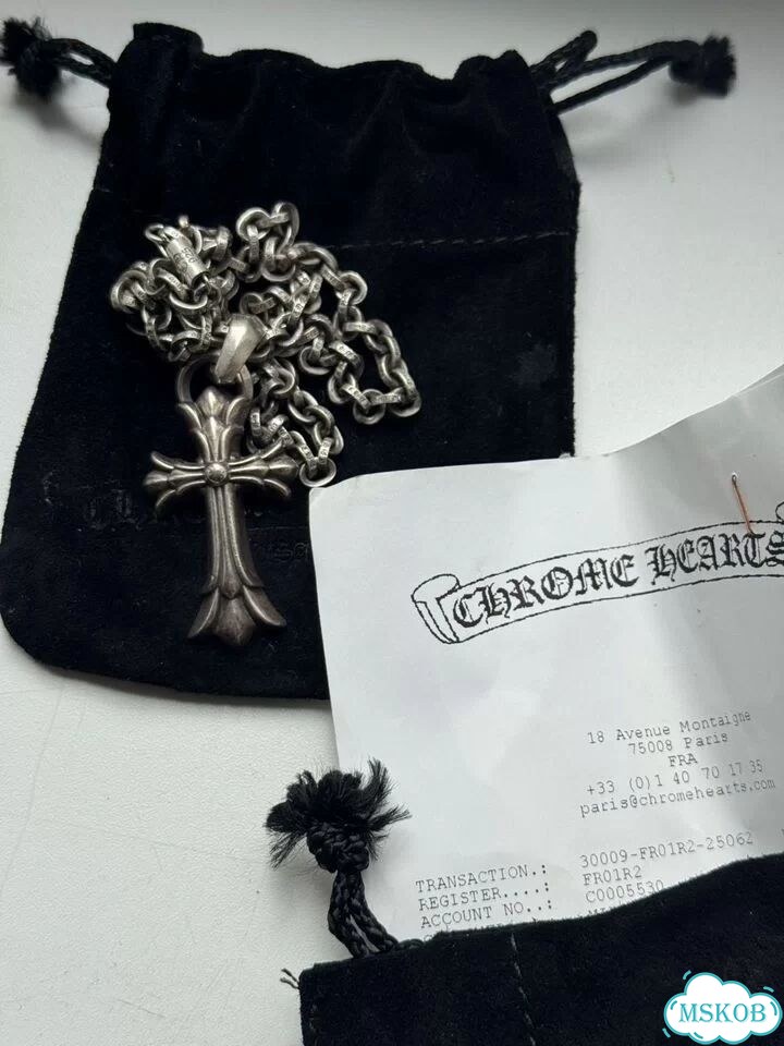 Подвеска Chrome Hearts Pedant Cross оригинал фото 7