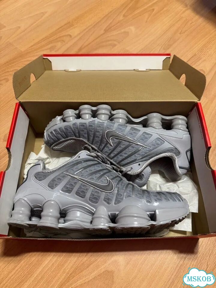 Кроссовки Nike Shox TL Wolf Grey/Iron Grey фото 2