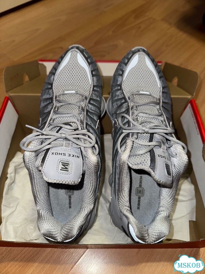 Кроссовки Nike Shox TL Wolf Grey/Iron Grey фото 3
