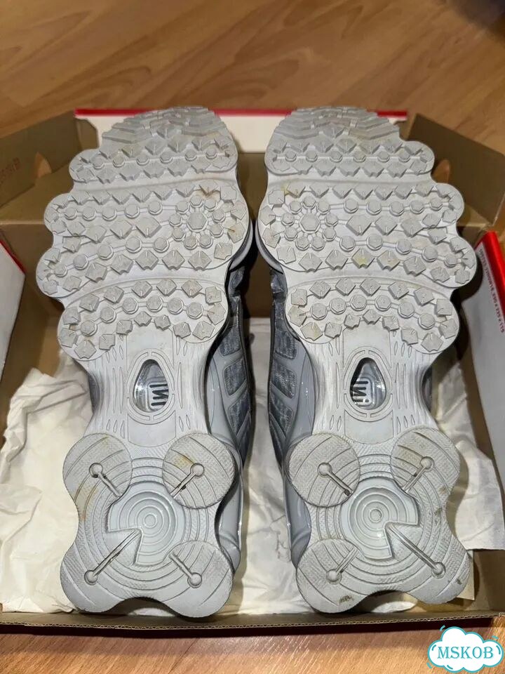 Кроссовки Nike Shox TL Wolf Grey/Iron Grey фото 4