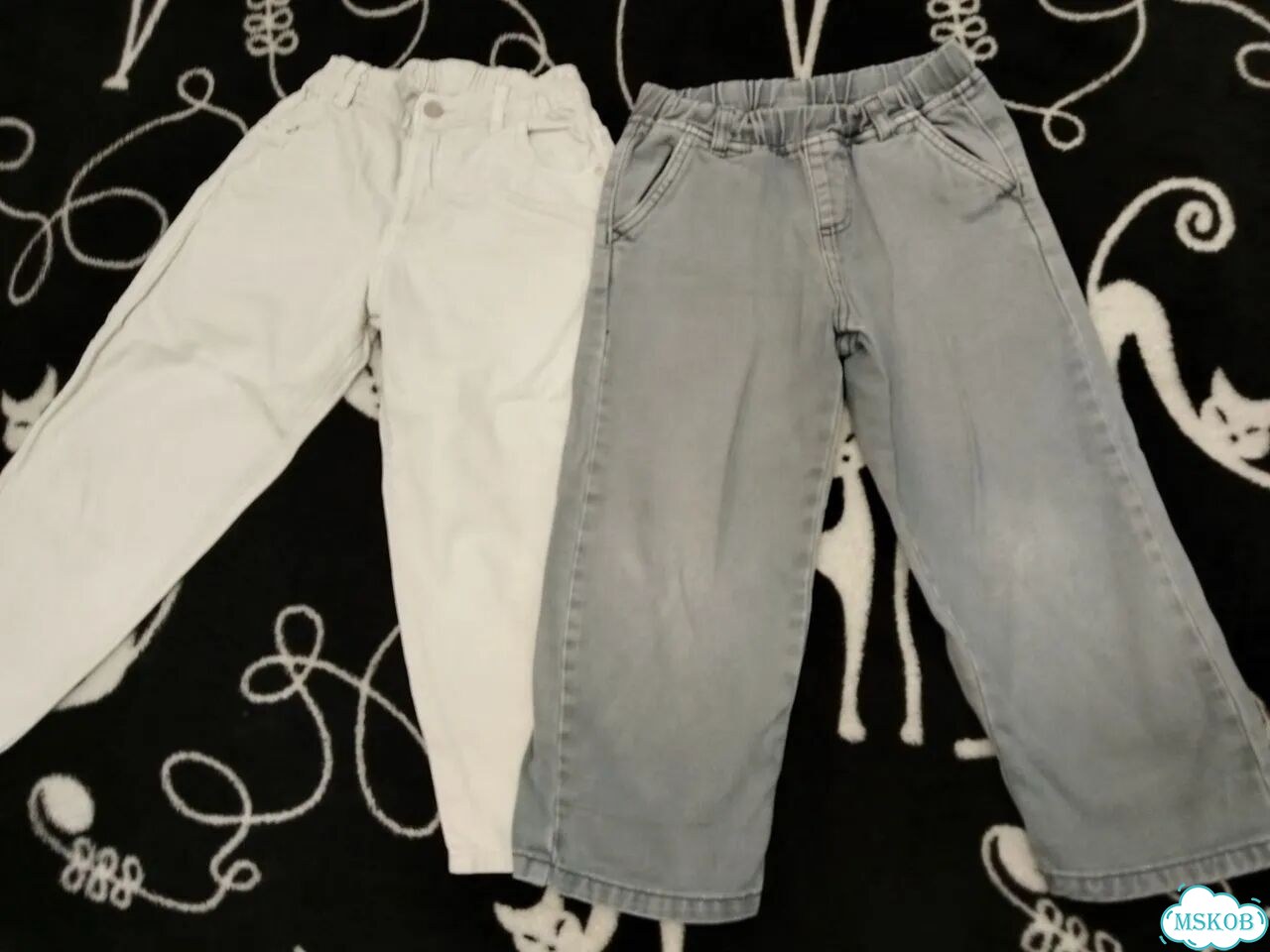 Джинсы брендовые zara 110-116 фото 1