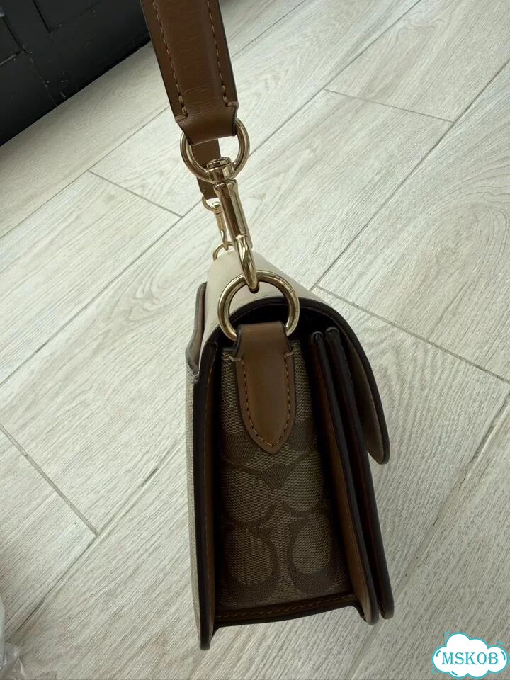 Сумка женская натуральная кожа Coach фото 3