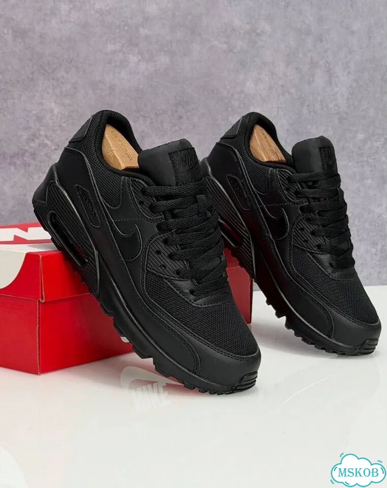 Кроссовки Nike Air Max 90 black 41-45 EU фото 3