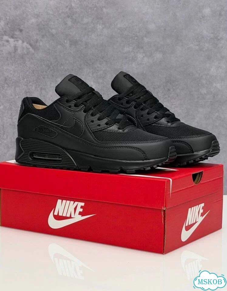 Кроссовки Nike Air Max 90 black 41-45 EU фото 5