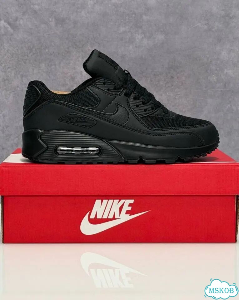 Кроссовки Nike Air Max 90 black 41-45 EU фото 7