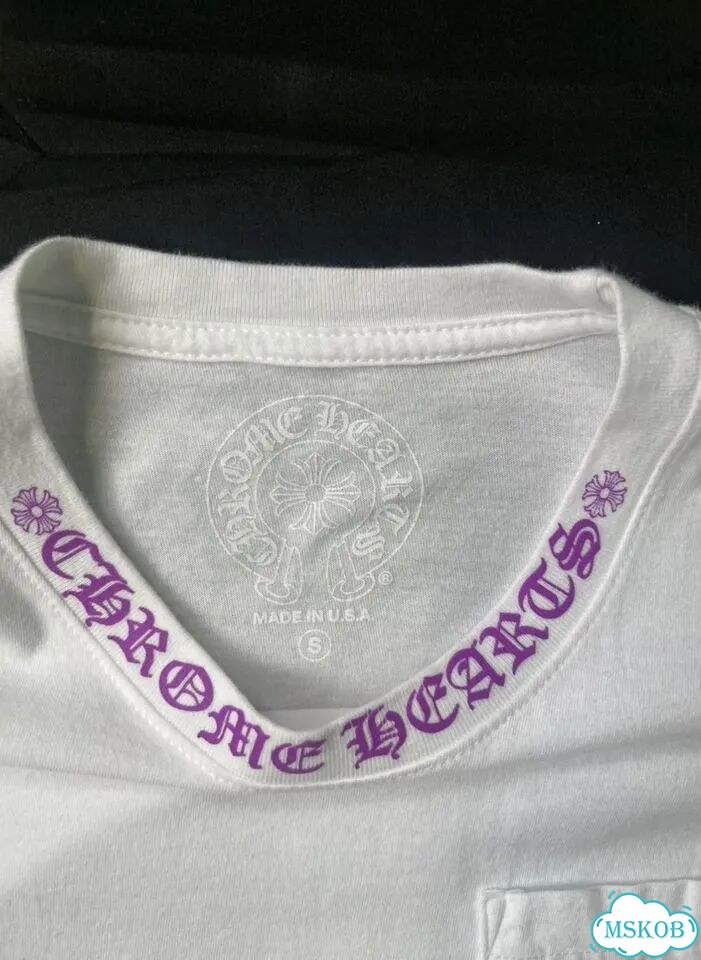 Chrome Hearts Лонгслив белый фото 3