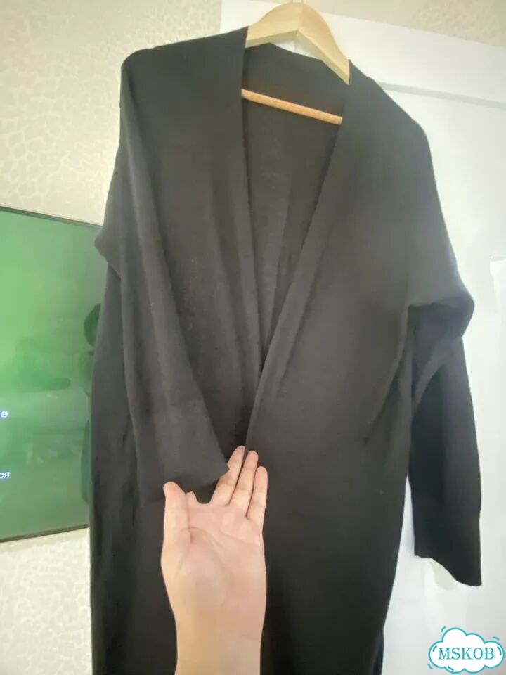 Кардиган накидка женский фото 1