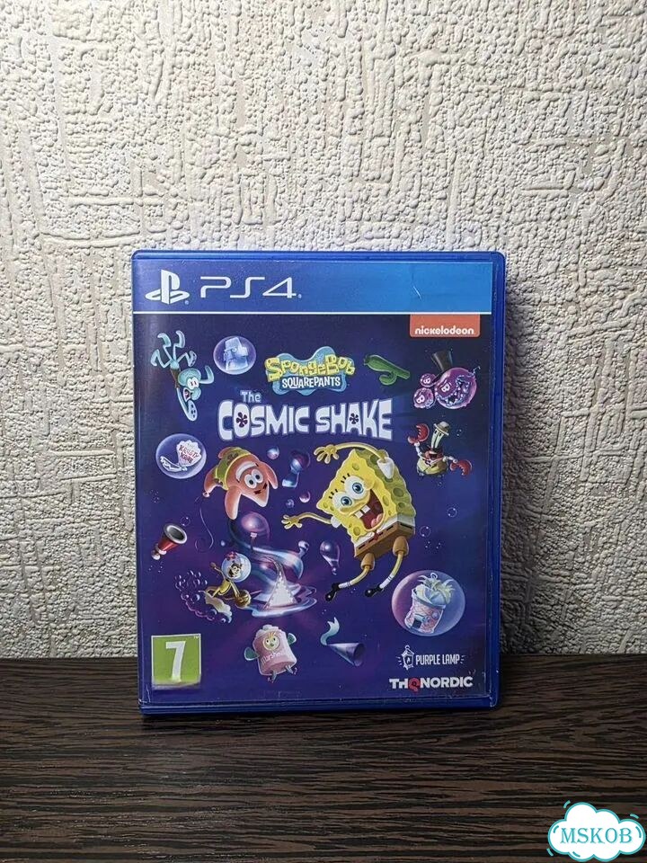 Sponge Bob the cosmic shake ps4 диск фото 1
