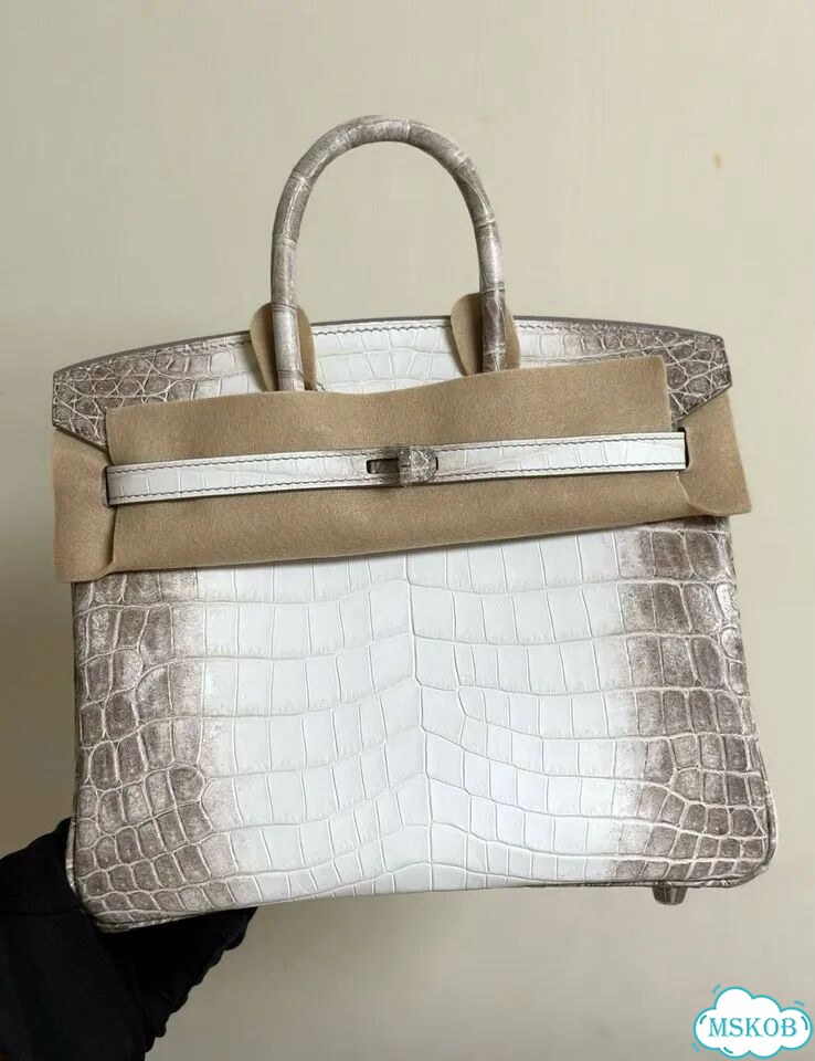 Сумка Hermes Birkin 25 Гиммалайский крокодил фото 1