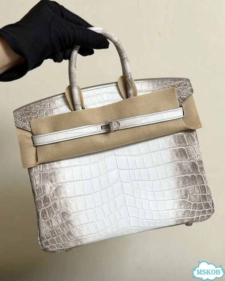 Сумка Hermes Birkin 25 Гиммалайский крокодил фото 2