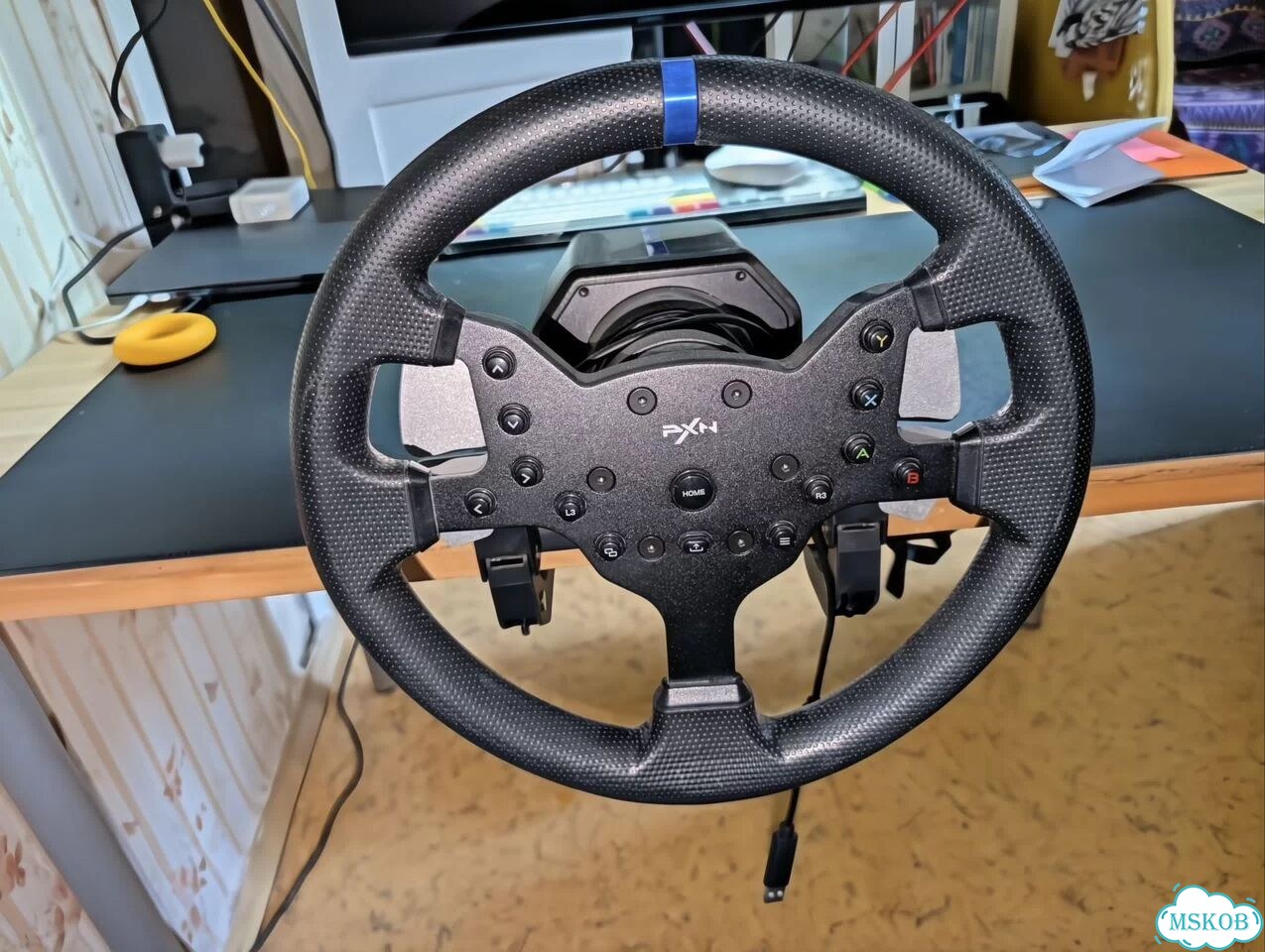 Игровой руль PXN v99 фото 2
