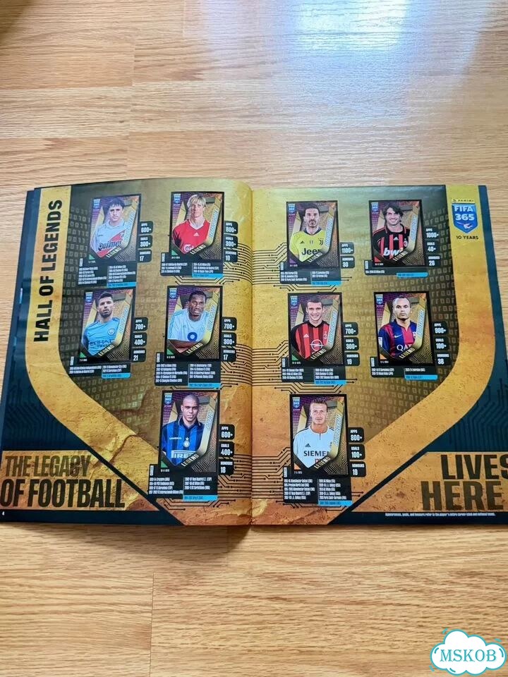 Полностью собранный альбом Panini FIFA 365 2025 фото 3