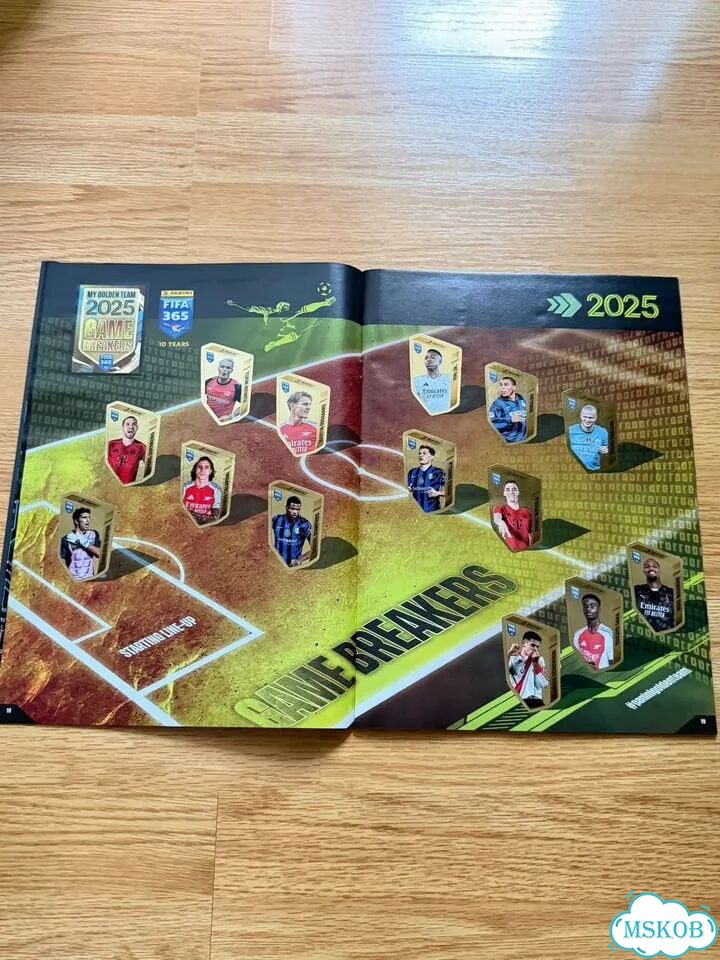 Полностью собранный альбом Panini FIFA 365 2025 фото 4
